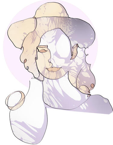Abstract Portrait Art